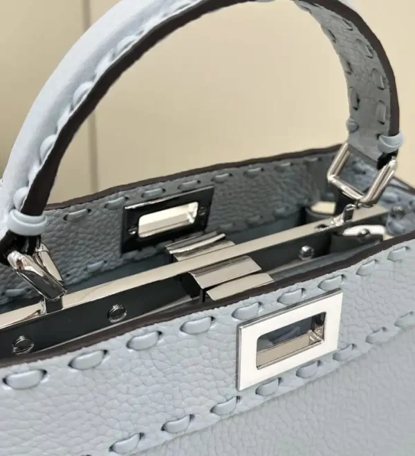 Fendi Peekaboo Small  Sky Blue - Image 4