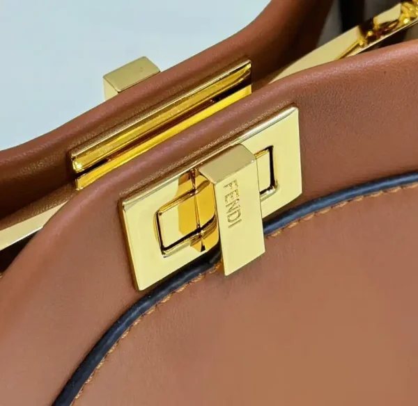 Fendi Peekaboo Medium  Brown - Image 4