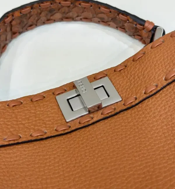 Fendi Peekaboo Small  Brown - Image 4