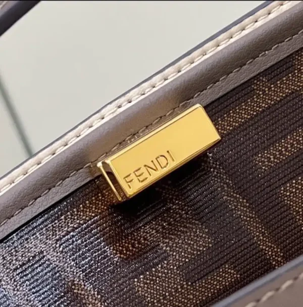 Fendi Peekaboo  X Lite Brown - Image 4