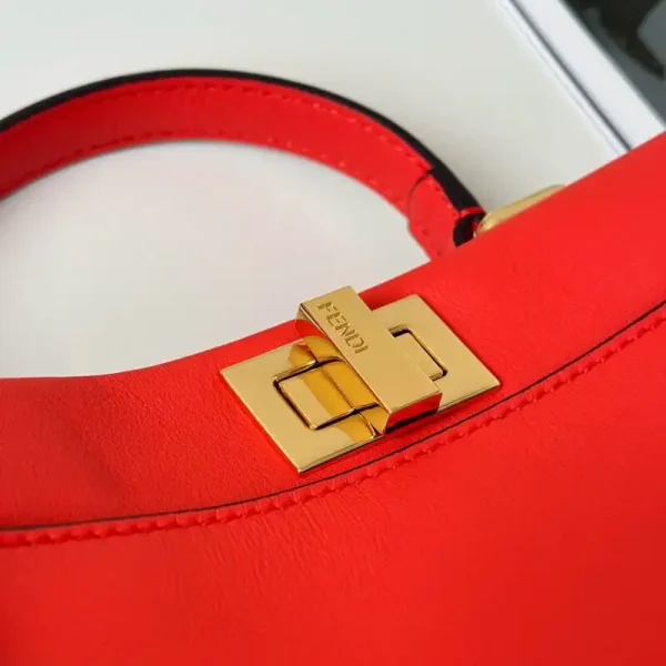 Fendi Peekaboo  Medium Red - Image 4