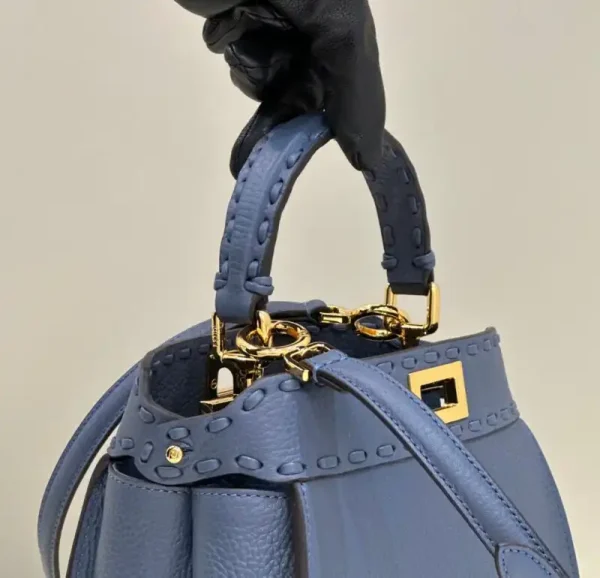 Fendi Peekaboo Small  Blue - Image 4
