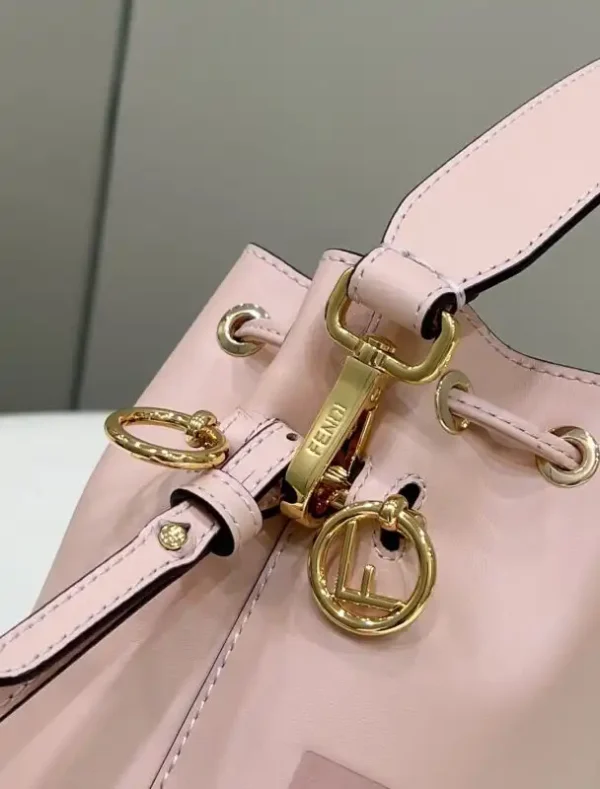 Fendi Tresor Mini Bucket Pink - Image 4