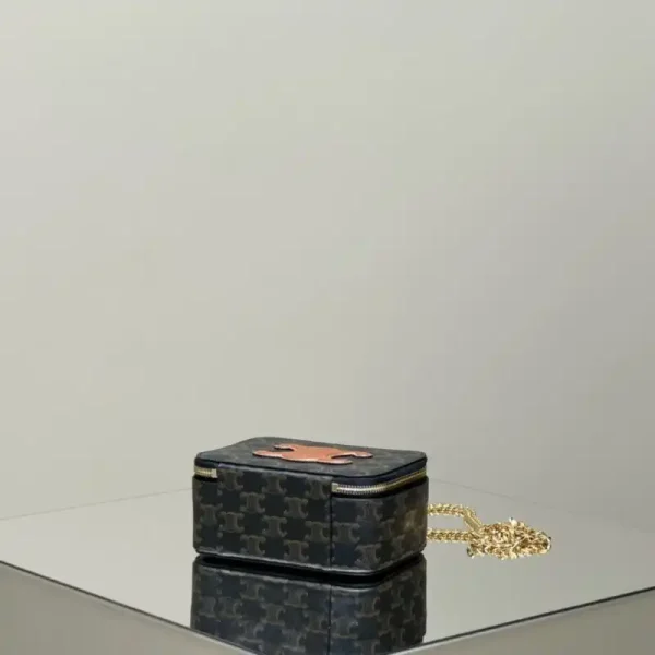 Celine Triomphe Box on Chain - Image 4