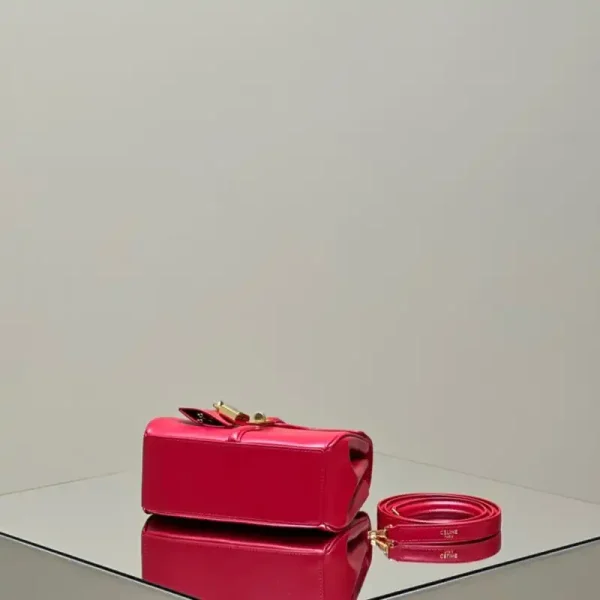 Celine Mini 16 Red - Image 4