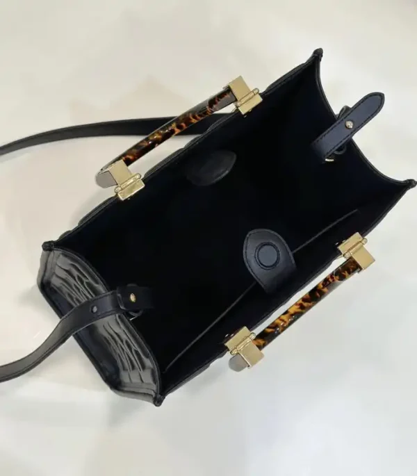 Fendi Small Tote Black - Image 4