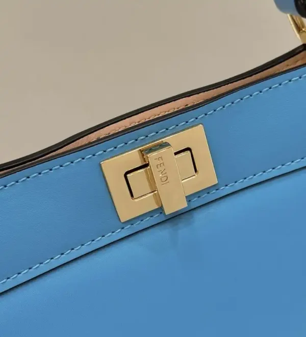 Fendi Peekaboo Large Blue - Image 5
