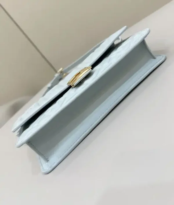 Fendi Baguette Small Sky Blue - Image 4