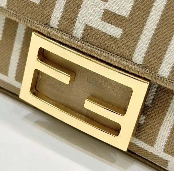 Fendi Baguette FF Brown - Image 5