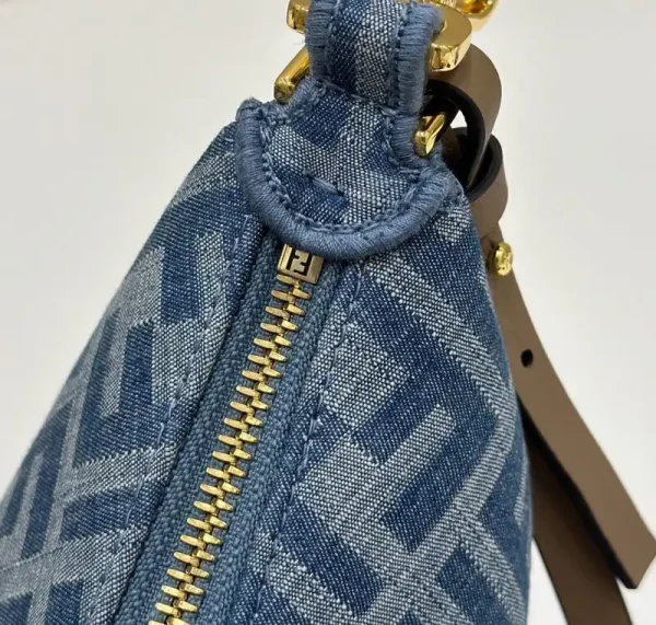 Fendi Fendigraphy Small Denim Blue - Image 5