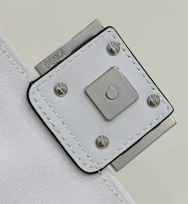 Fendi Baguette Small White - Image 5