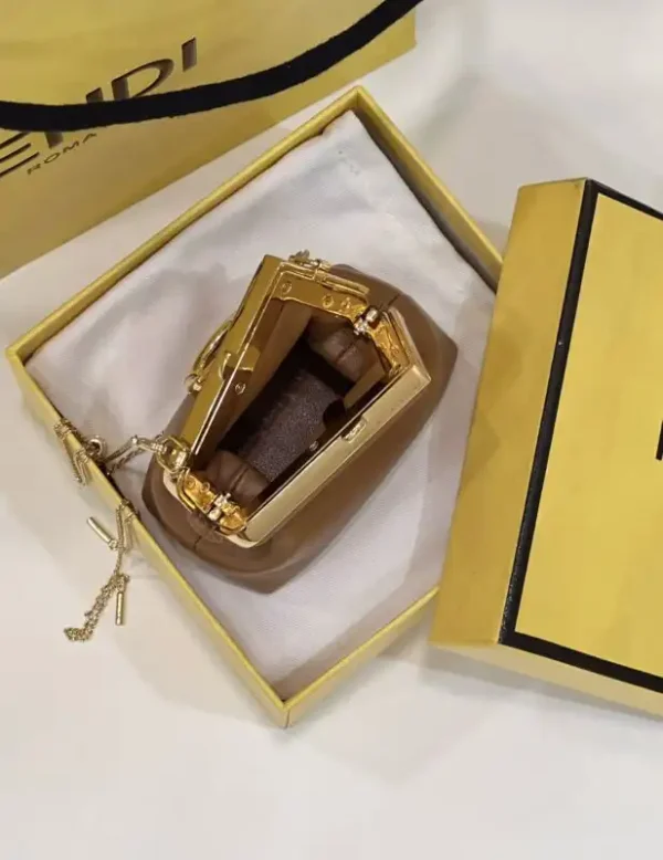 Fendi  First Mini Brown - Image 5