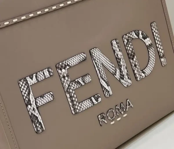 Fendi Sunshine Tote Beige - Image 5