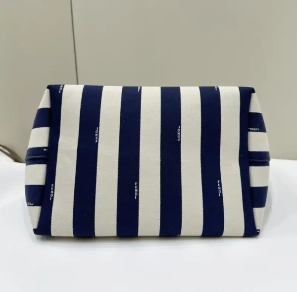 Fendi Two Side Small Tote Blue - Image 5