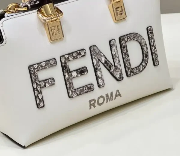Fendi By The Way Boston  White - Image 5