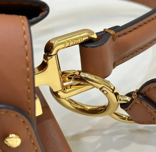 Fendi Peekaboo Medium  Brown - Image 5