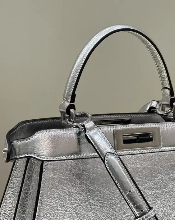 Fendi Peekaboo  Large Silver - Image 5