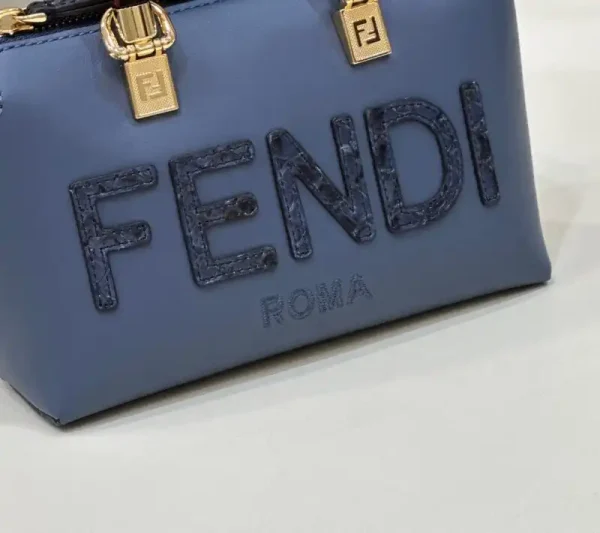 Fendi By The Way Boston  Blue - Image 5