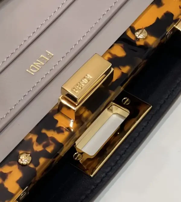 Fendi Peekaboo Medium Beige - Image 5