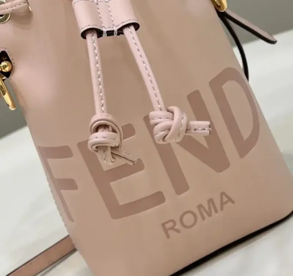 Fendi Tresor Mini Bucket Pink - Image 5