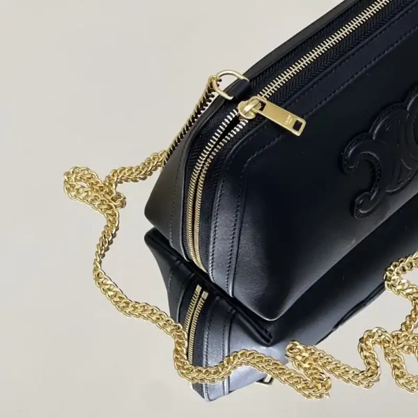 Celine Triomphe Clutch Black - Image 5