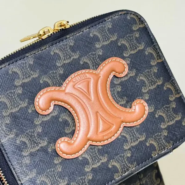 Celine Triomphe Box on Chain - Image 5