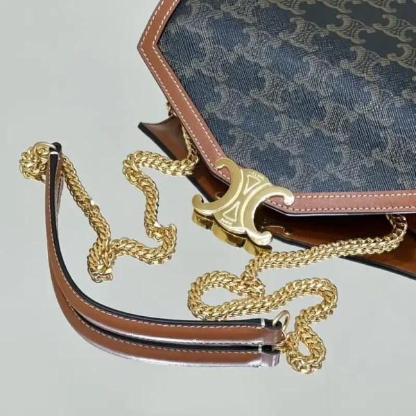 Celine Triomphe Chain WOC - Image 7