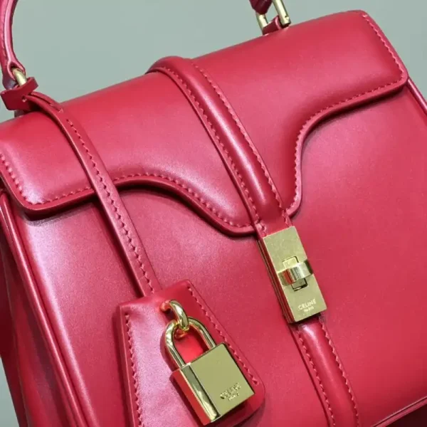 Celine Mini 16 Red - Image 5