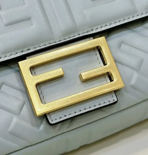 Fendi Baguette Sky Blue - Image 6