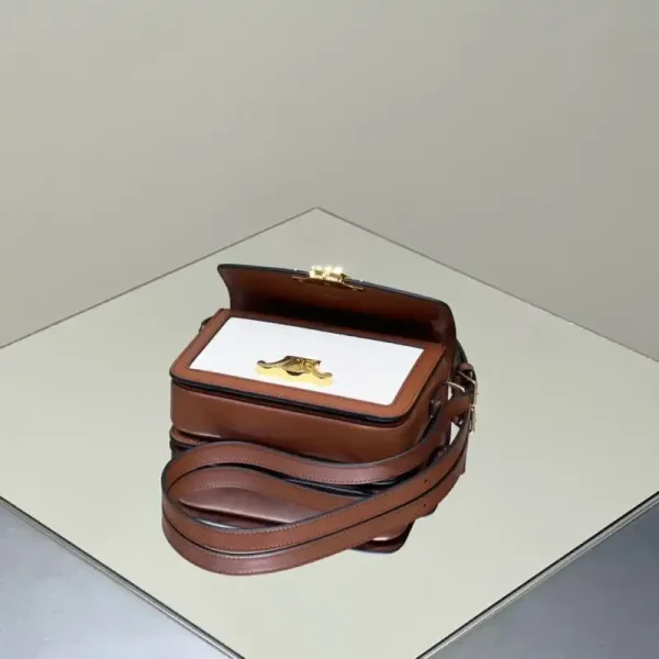 Celine Triomphe Mini White - Image 6