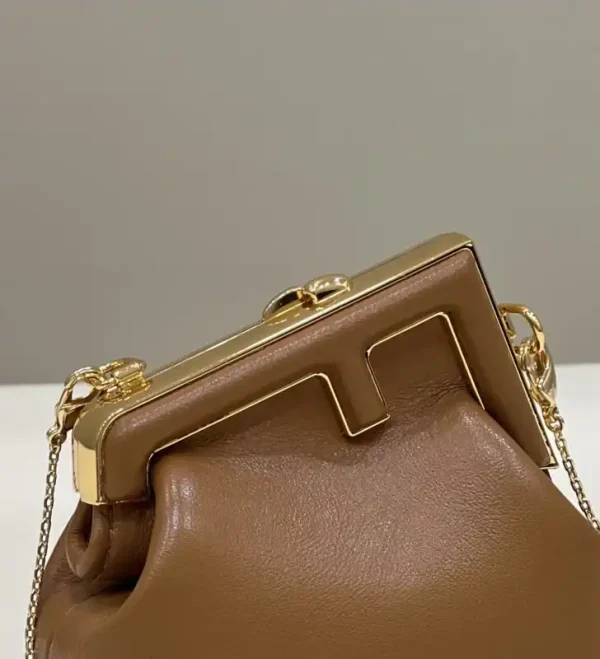 Fendi  First Mini Brown - Image 6