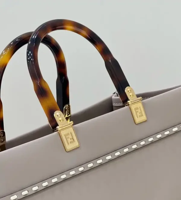 Fendi Sunshine Tote Beige - Image 6