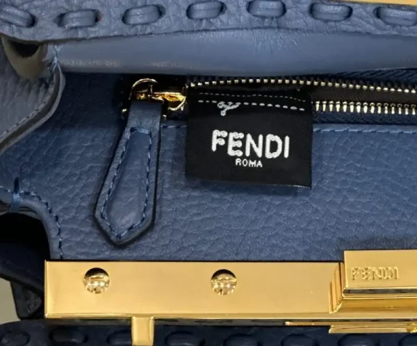 Fendi Peekaboo Small  Blue - Image 6