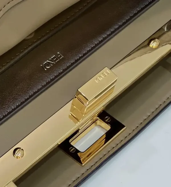 Fendi Peekaboo Large Dark Brown - Image 6