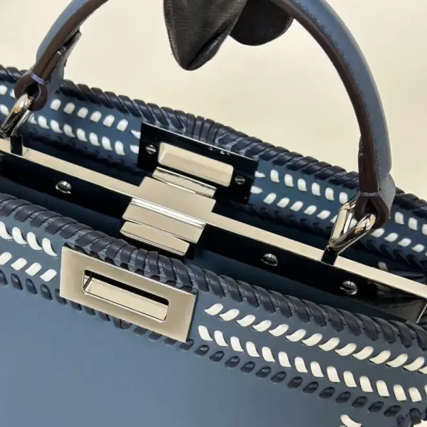 Fendi Peekaboo Dark Blue - Image 6