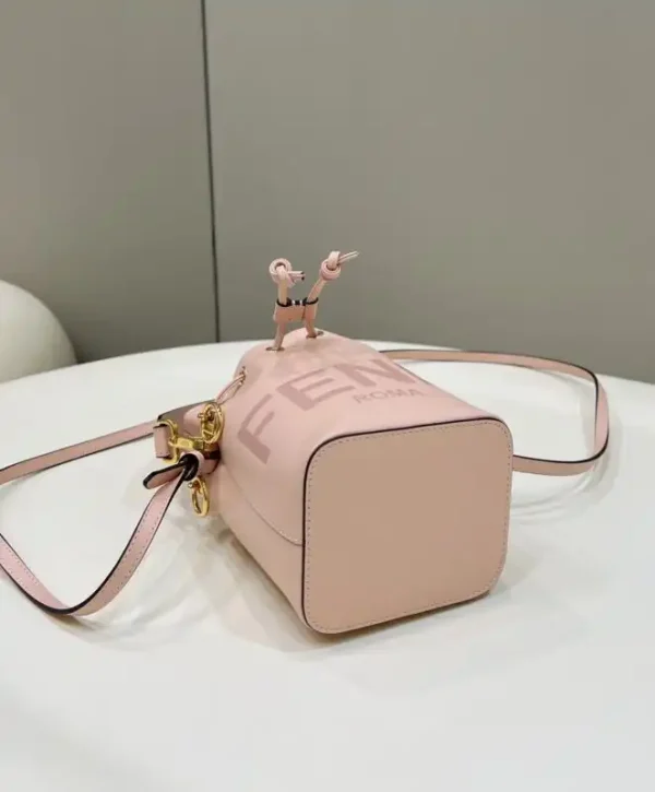 Fendi Tresor Mini Bucket Pink - Image 6
