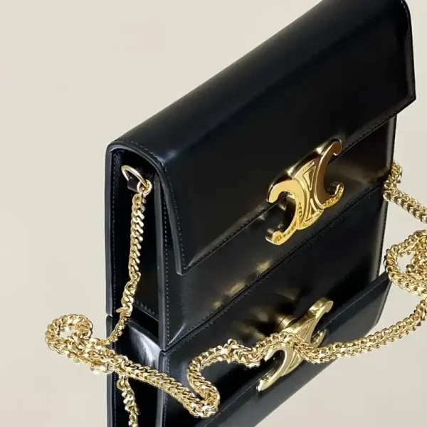 Celine Clutch Soir Black - Image 6