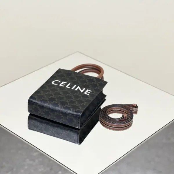 Celine Triomphe Cabas Mini Tote - Image 6