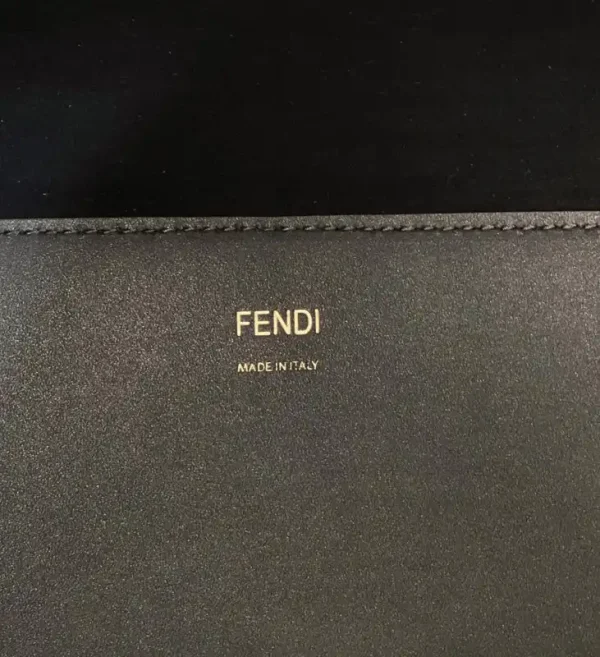Fendi Sunshine Tote Dark Grey - Image 7
