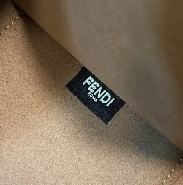 Fendi Sunshine Tote Brown Monogram - Image 7