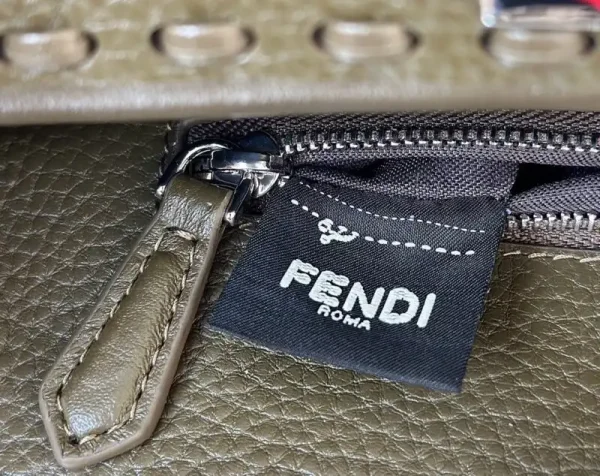 Fendi Peekaboo Small  Dark Grey - Image 7
