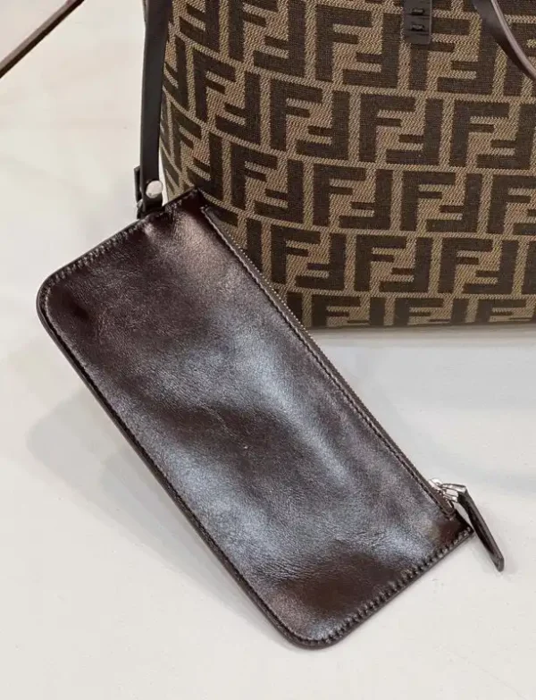 Fendi Double F Monogram  Tote - Image 7
