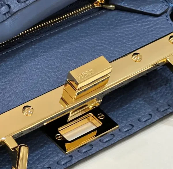 Fendi Peekaboo Small  Blue - Image 7