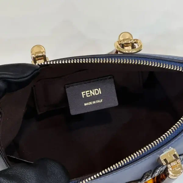Fendi By The Way Boston  Blue - Image 7