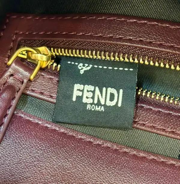 Fendi Baguette Bordeaux - Image 7