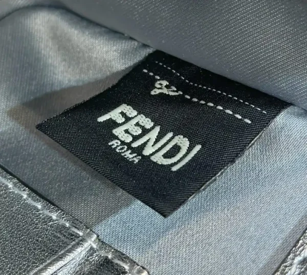 Fendi Baguette Silver Diamond - Image 7