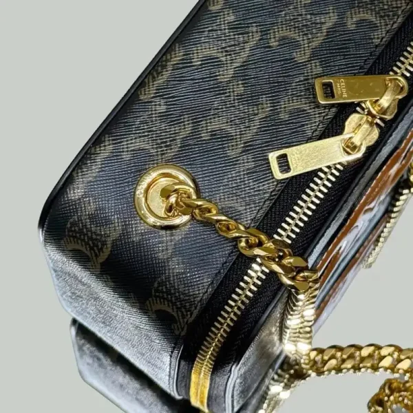 Celine Triomphe Box on Chain - Image 7