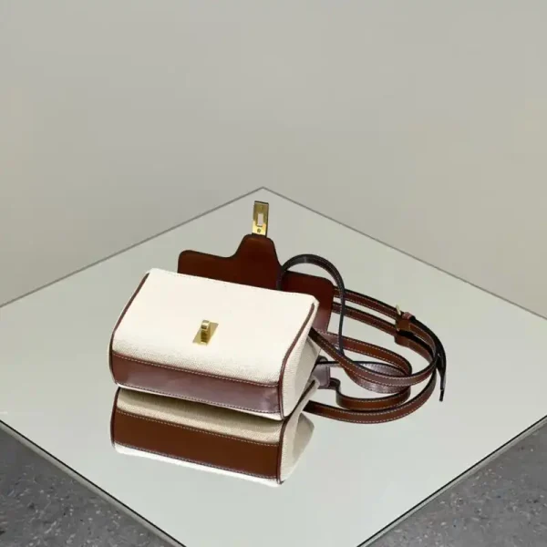 Celine Soft 16 Mini Brown - Image 2