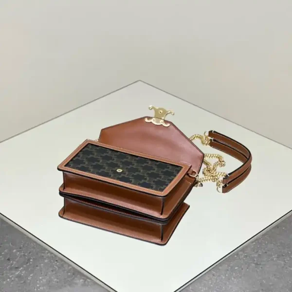 Celine Triomphe Chain WOC - Image 4