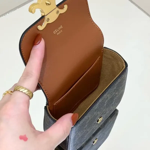 Celine Triomphe Mini Waist Bag - Image 7
